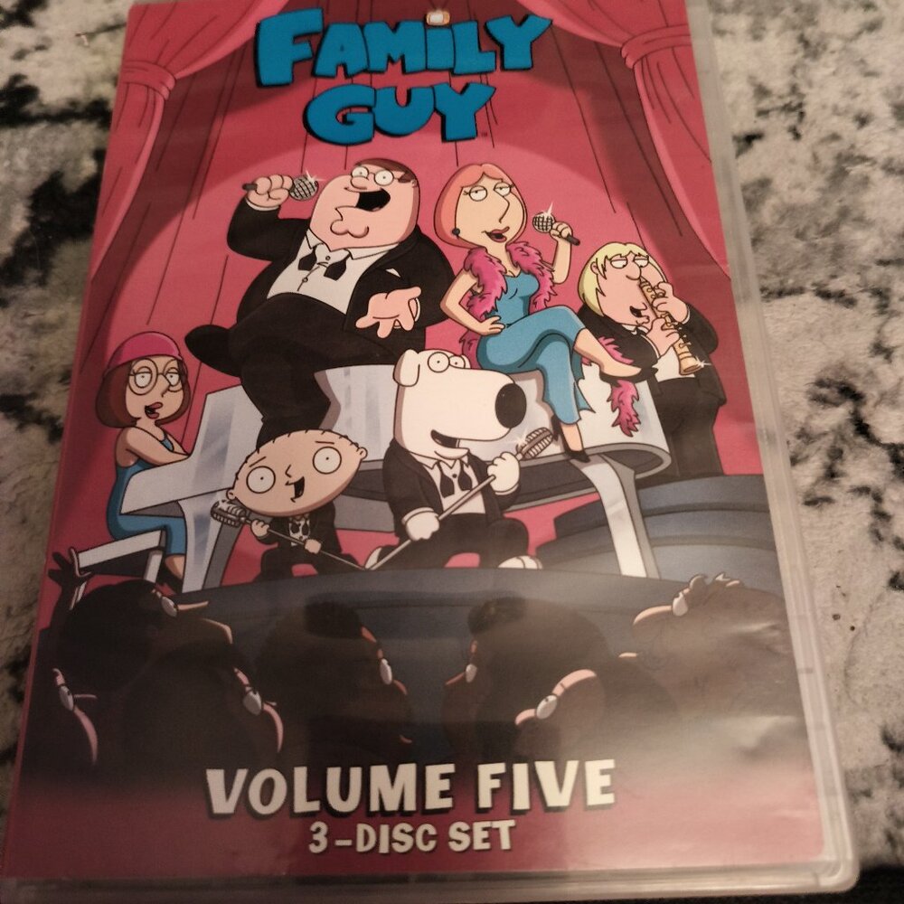 FAMILY GUY VOLUME FIVE 3 DVD SET